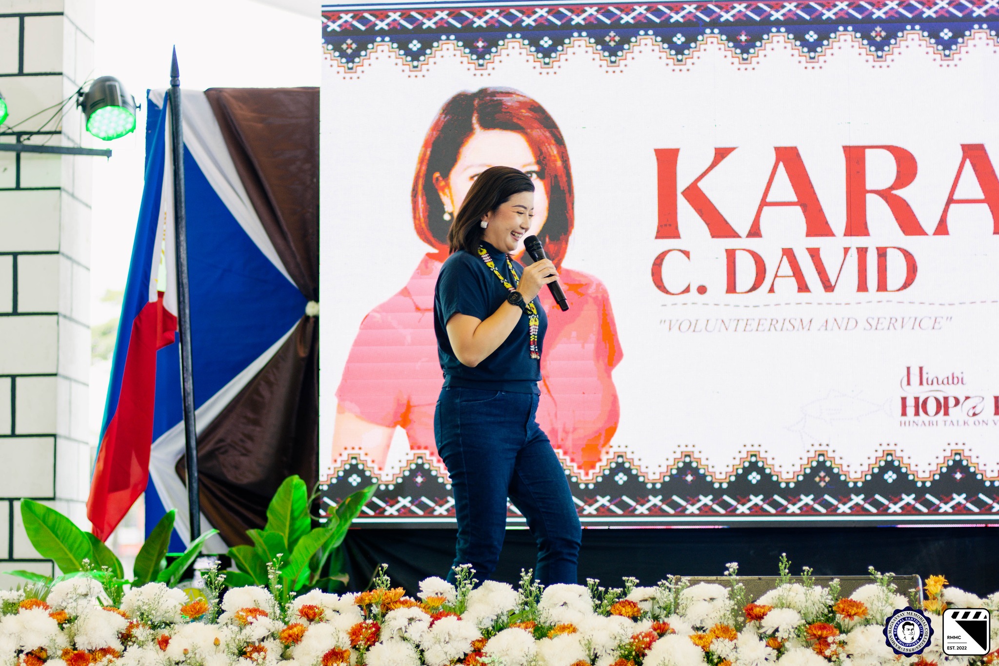 RMMC GenSan participates in HOPE PINOY: Hinabi Talks on Volunteerism, Featuring Media Icon and Multi-Awarded Journalist, Prof. Kara David
