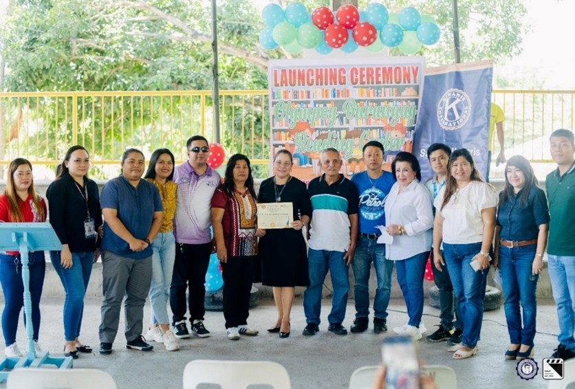 RMMC Launches Community Reading Center in Barangay Olympog
