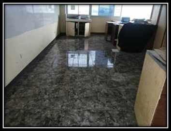 RMMC Upgrades Crime Laboratory with New Floor Tiling