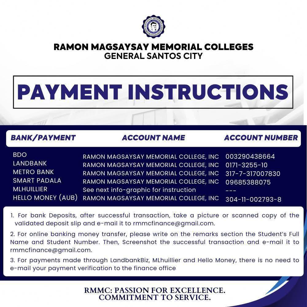𝐀𝐍𝐍𝐎𝐔𝐍𝐂𝐄𝐌𝐄𝐍𝐓 | To avoid long queues and ensure faster processing, we highly encourage students to make their payments through our accredited payment bank centers
