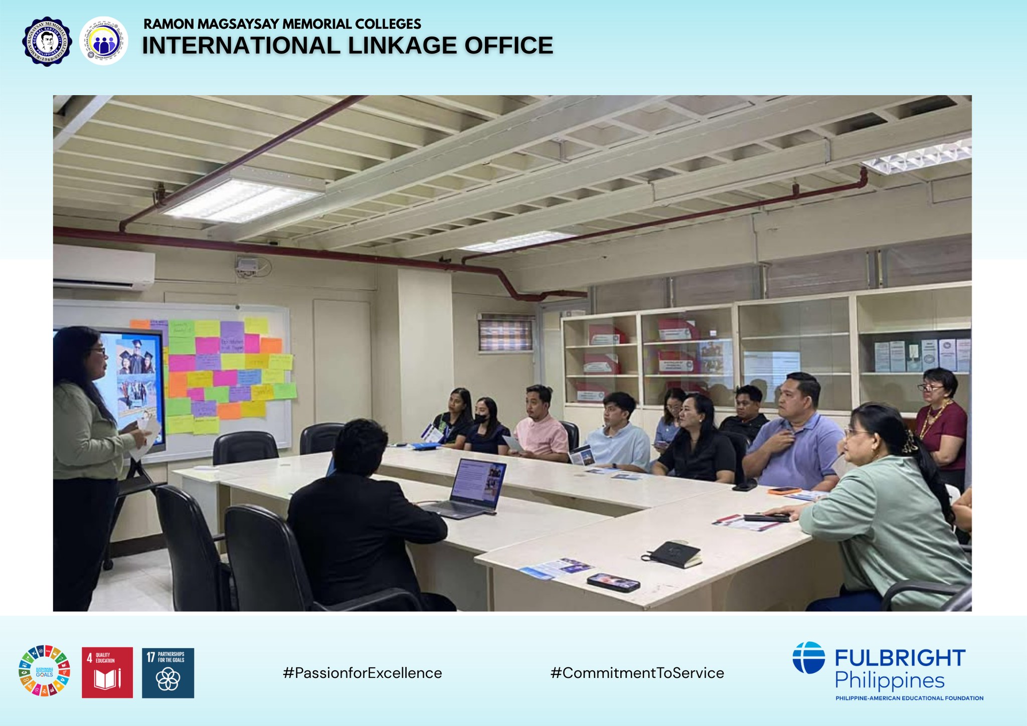 Fulbright Philippines Visits RMMC for Scholarship Opportunities