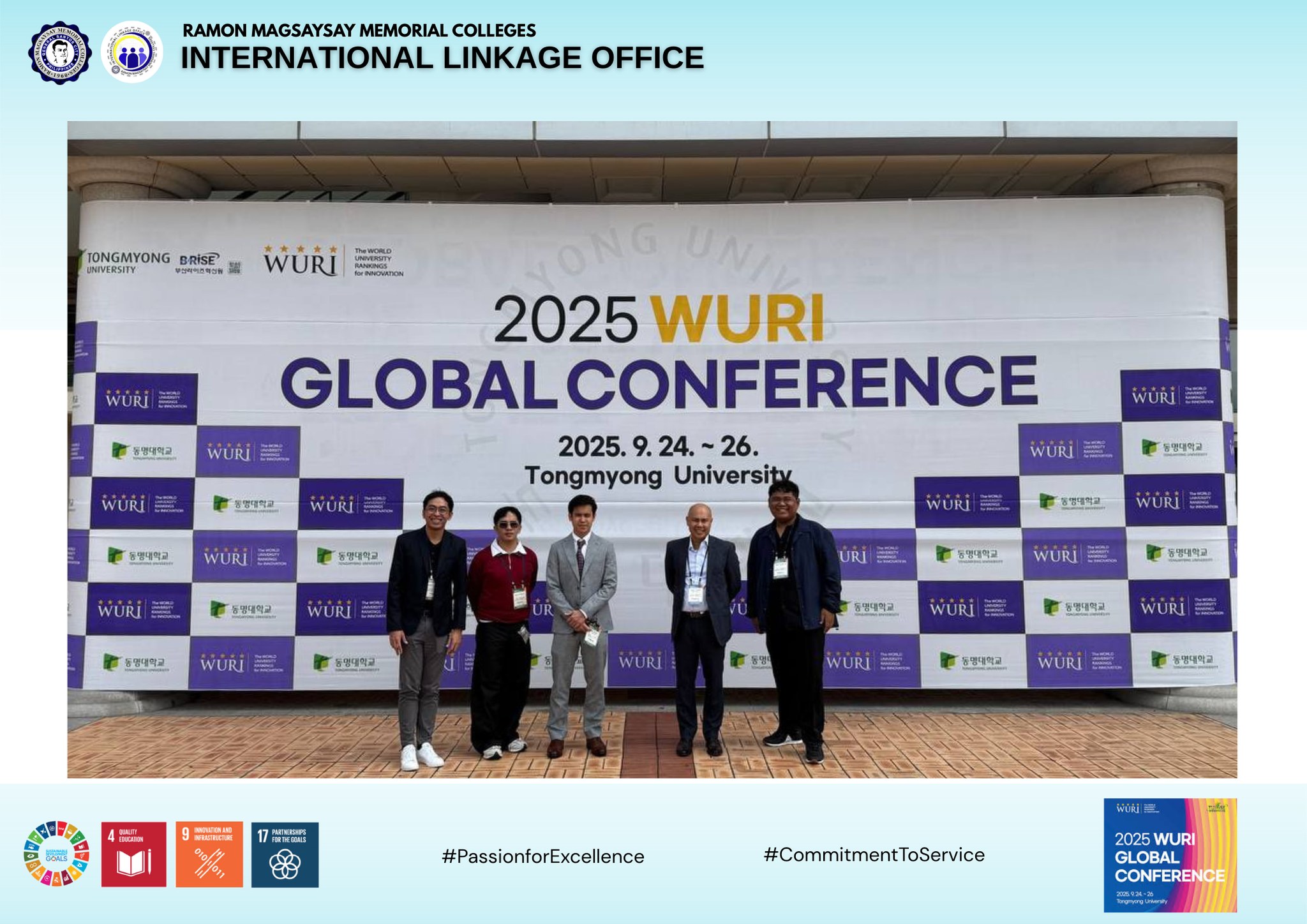 RMMC Participates in the WURI 2025 Global Conference