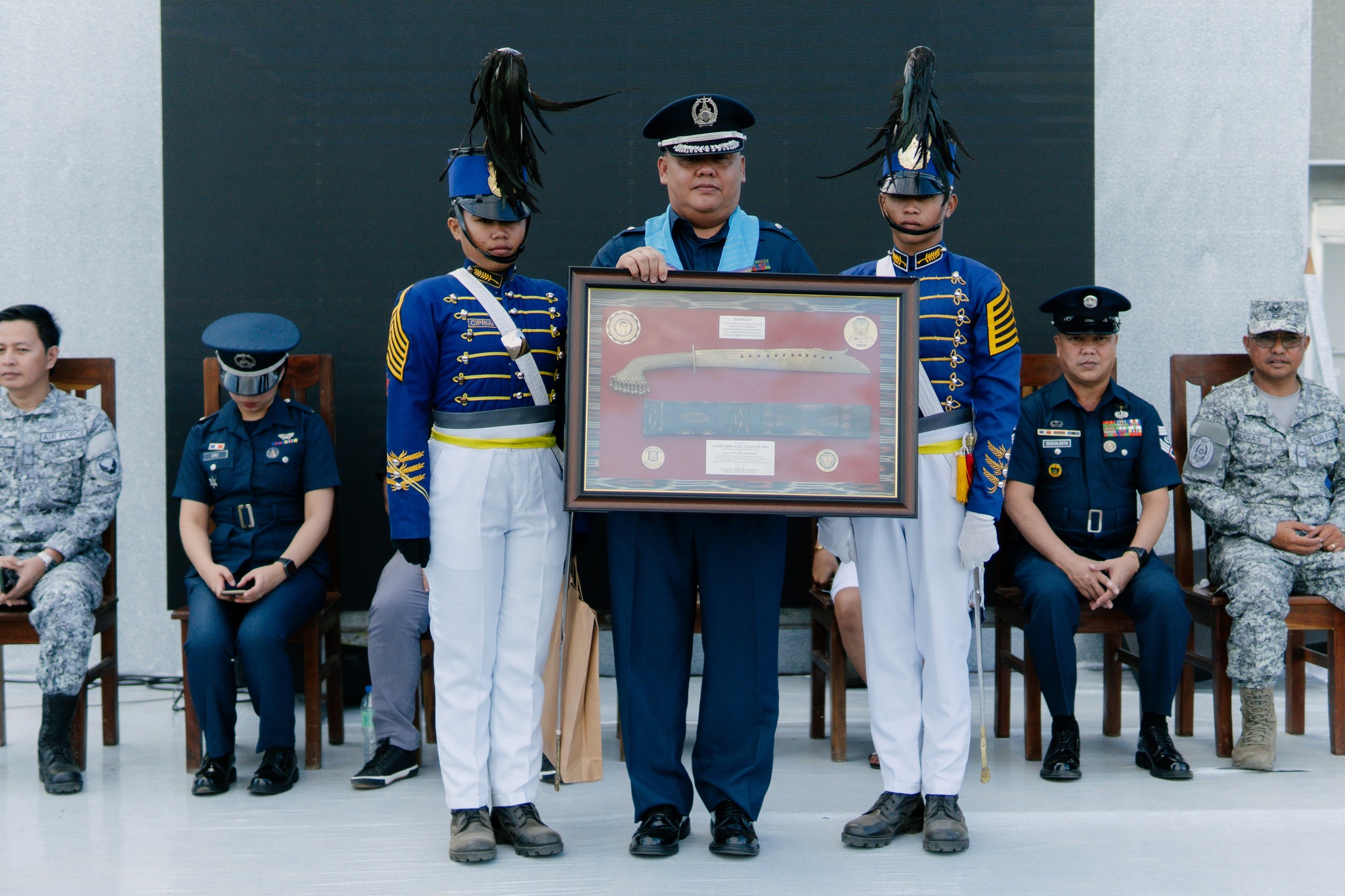 Exemplifying the Values of Honor and Service!