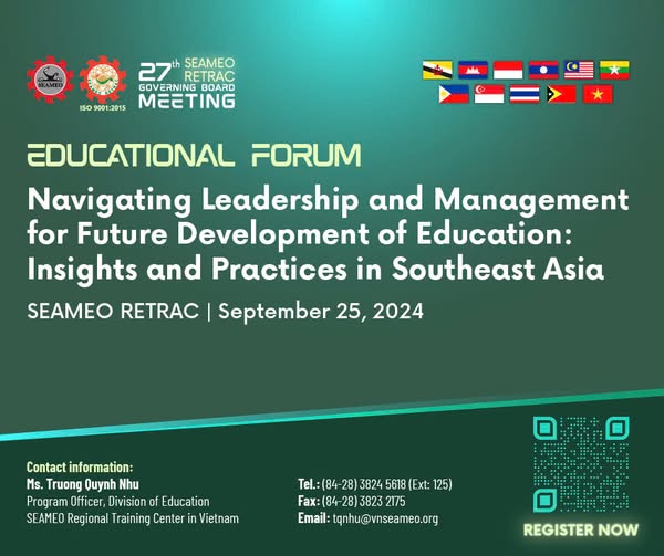 CALL FOR REGISTRATION: Virtual Educational Forum