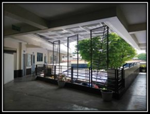 RMMC Installs Canopy at FGM 2nd Floor to Prevent Flooding