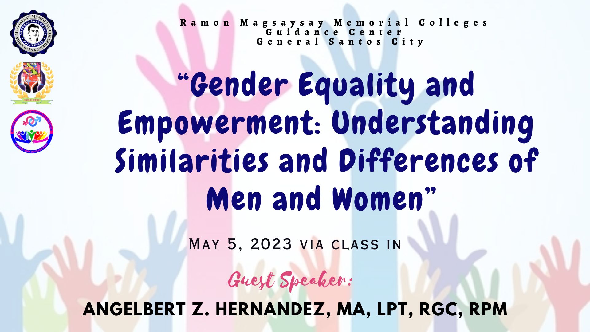 Gender and Development Program (GAD) is a development perspective and process that is participatory and empowering,