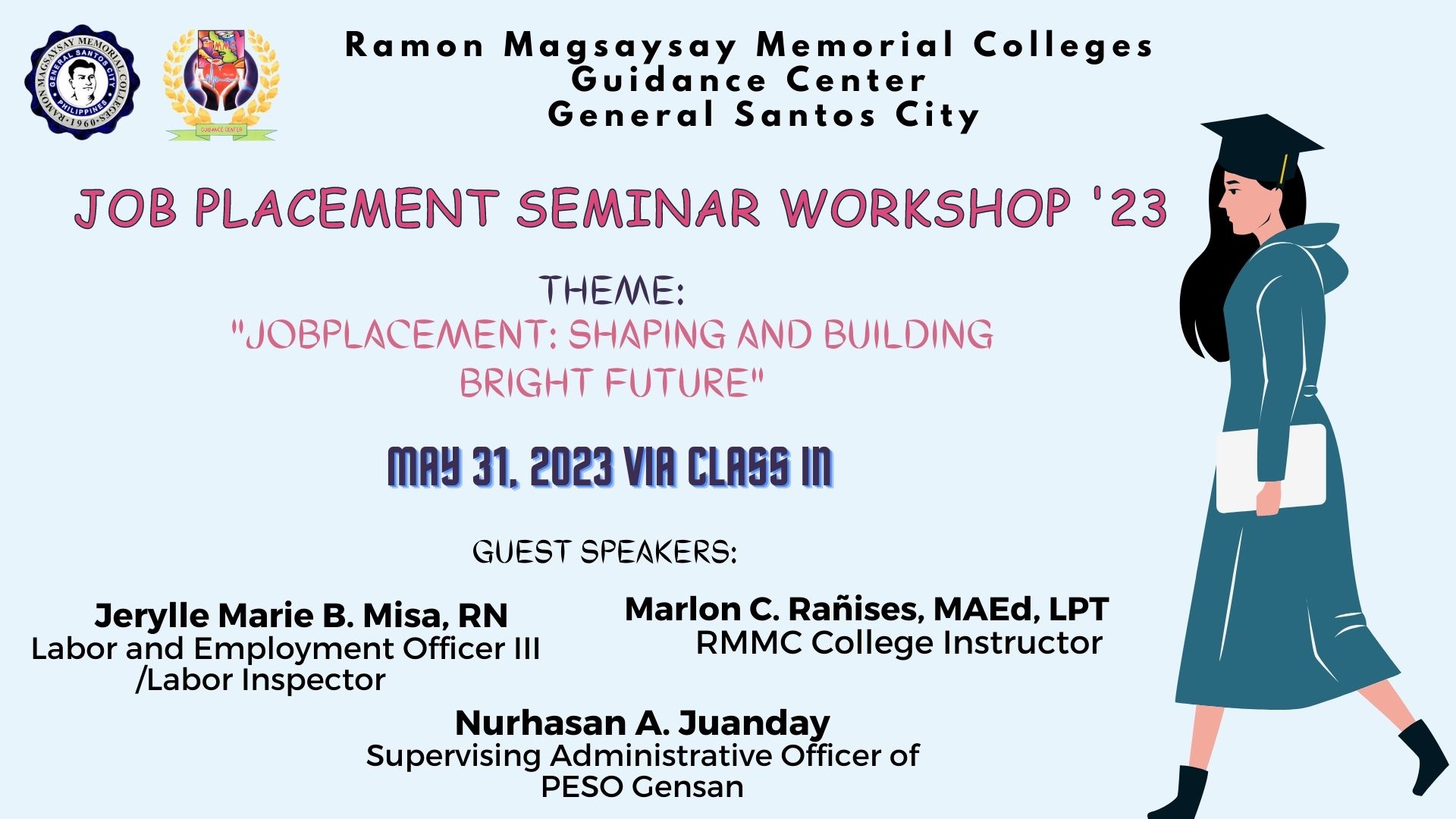 TO ALL COLLEGE GRADUATING STUDENTS!