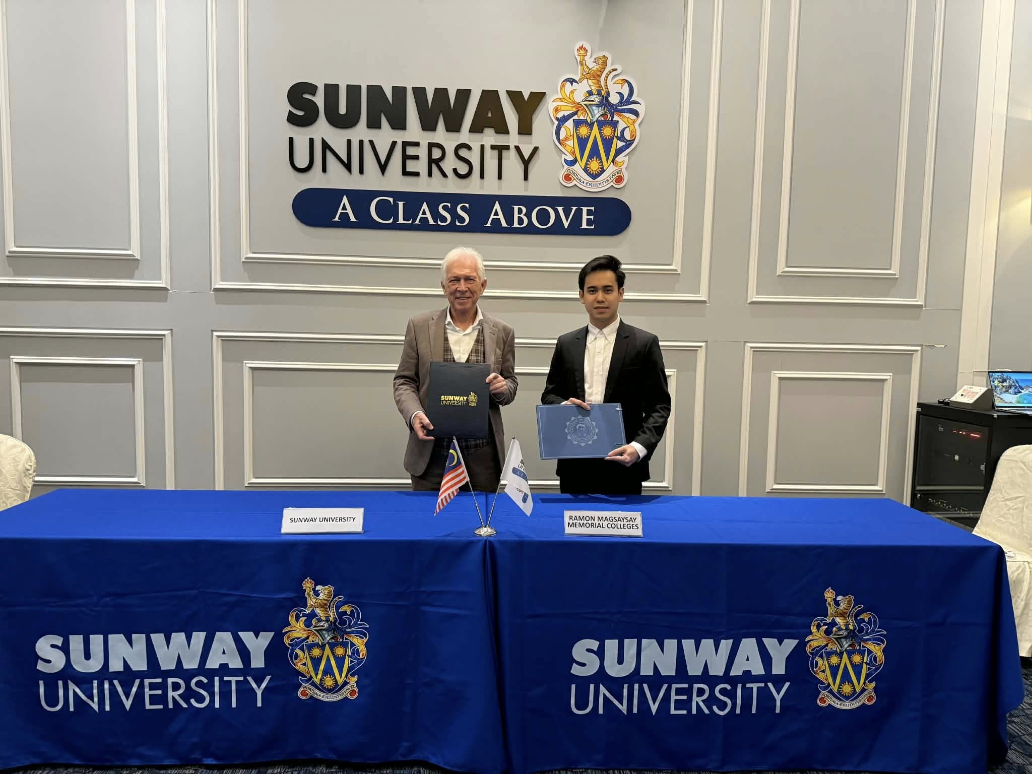 A NEW GLOBAL PARTNERSHIP BEGINS: RMMC x SUNWAY UNIVERSITY, MALAYSIA! ✨