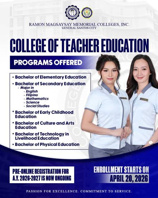 𝐘𝐎𝐔𝐑 𝐃𝐑𝐄𝐀𝐌 𝐓𝐎 𝐓𝐄𝐀𝐂𝐇 𝐒𝐓𝐀𝐑𝐓𝐒 𝐇𝐄𝐑𝐄! 𝐉𝐎𝐈𝐍 𝐑𝐌𝐌𝐂 𝐆𝐄𝐍𝐄𝐑𝐀𝐋 𝐒𝐀𝐍𝐓𝐎𝐒 𝐂𝐈𝐓𝐘 𝐓𝐎𝐃𝐀𝐘!