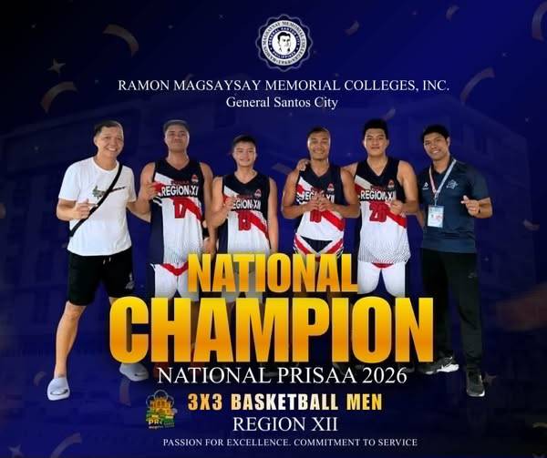 𝗡𝗔𝗧𝗜𝗢𝗡𝗔𝗟 𝗖𝗛𝗔𝗠𝗣𝗜𝗢𝗡𝗦 𝗔𝗧 𝗣𝗥𝗜𝗦𝗔𝗔 𝟮𝟬𝟮𝟲! 🏀🏆