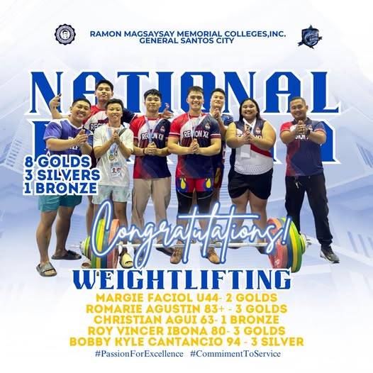 🏋️‍♂️𝙎𝙋𝙊𝙍𝙏𝙎 𝙐𝙋𝘿𝘼𝙏𝙀 | 𝗥𝗠𝗠𝗖 𝗕𝗹𝘂𝗲𝗳𝗶𝗻𝘀 𝗟𝗶𝗳𝘁 𝗥𝗠𝗠𝗖 𝘁𝗼 𝗚𝗹𝗼𝗿𝘆, 𝗛𝗮𝘂𝗹 𝟴 𝗚𝗼𝗹𝗱𝘀 𝗶𝗻 𝗡𝗮𝘁𝗶𝗼𝗻𝗮𝗹 𝗣𝗥𝗜𝗦𝗔𝗔 𝟮𝟬𝟮𝟲 𝗪𝗲𝗶𝗴𝗵𝘁𝗹𝗶𝗳𝘁𝗶𝗻𝗴