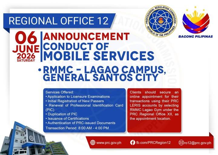 PRC XII Mobile Service