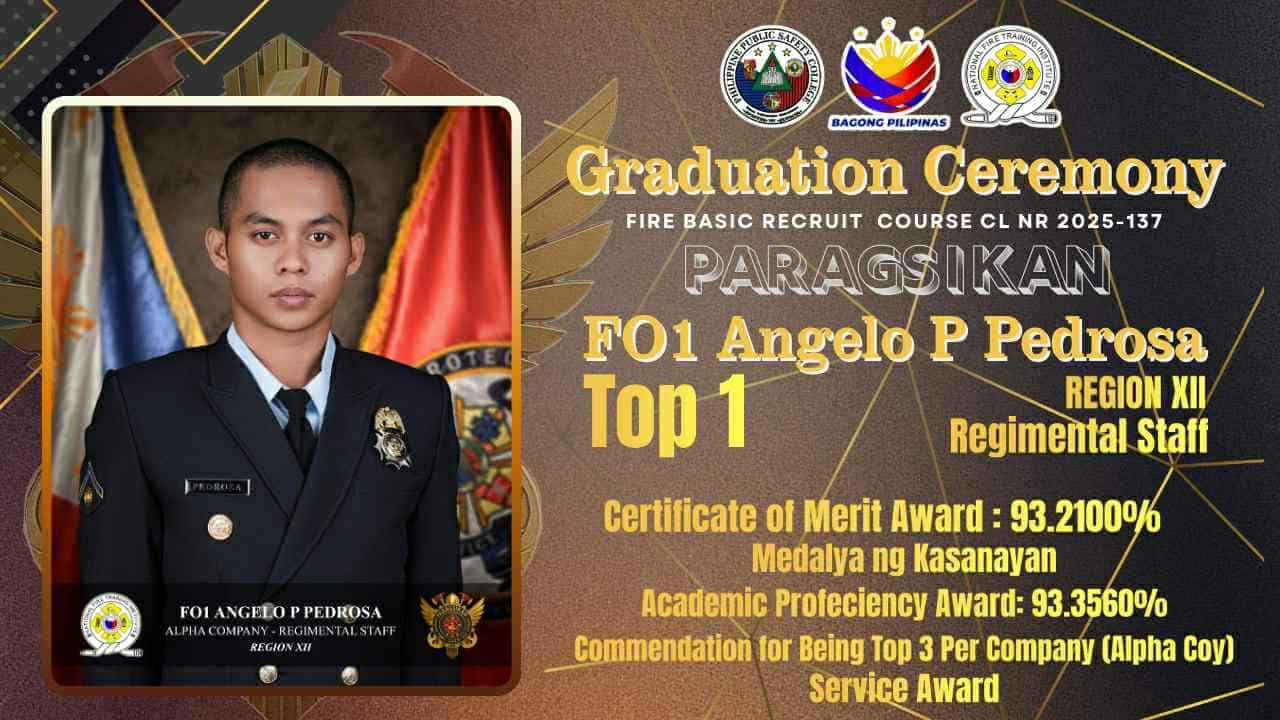 DOUBLE VICTORY! RMMC CELEBRATES FIRE OFFICER ACHIEVERS PEDROSA & EQUIVEL! 